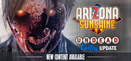 Arizona Sunshine, Undead Valley Update, VR Mature game, play it at VR Zone Play in Adelaide