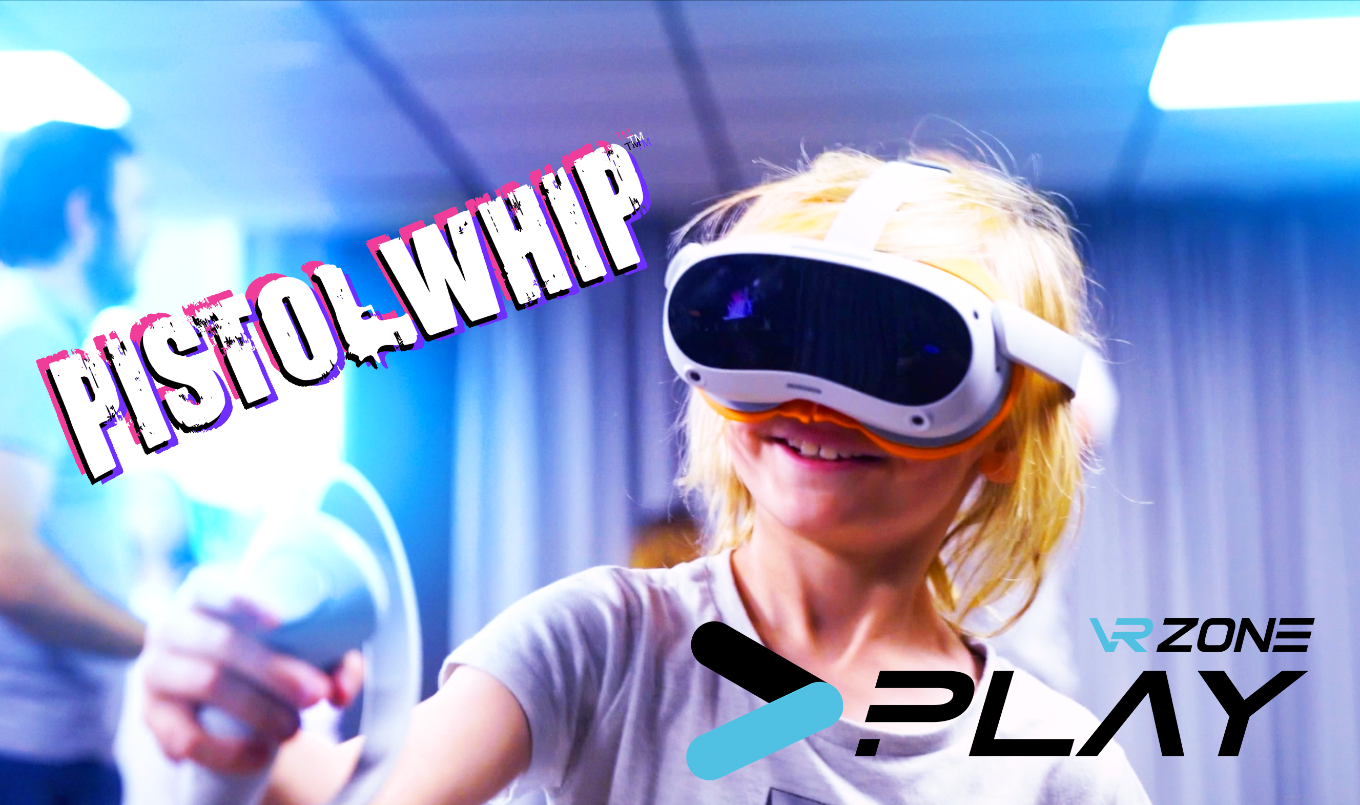 Load video: Play pistolwhip at VR Zone Play